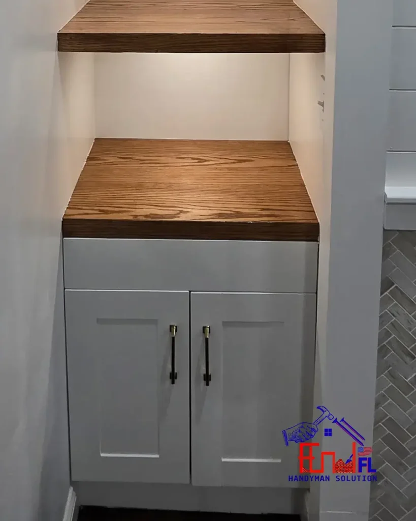 FL-Handyman-Solution---Fireplace-Wall-With-Shelves-and-TV-Bellingham-MA-25-03-25-16