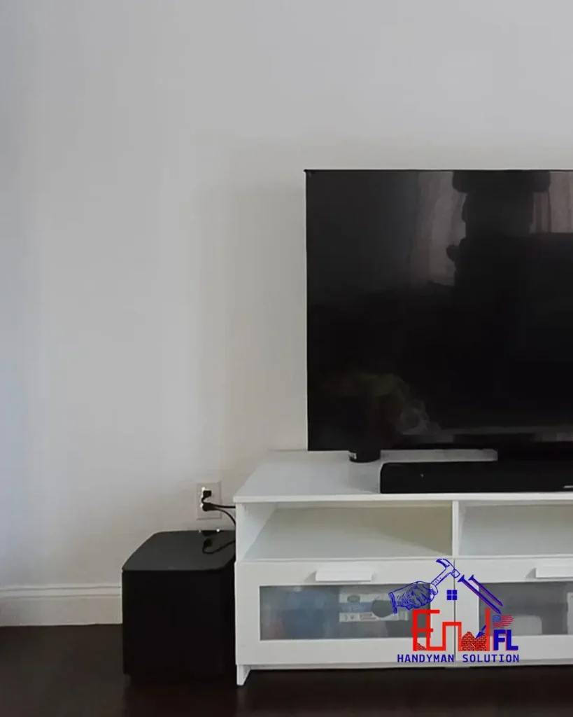 FL-Handyman-Solution---Fireplace-Wall-With-Shelves-and-TV-Bellingham-MA-25-03-25-3